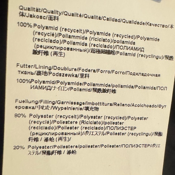 Hugo Boss Benti2221 Quilted Puffer Jacket Red Men Slim Fit size Large polartec - Picture 8 of 11